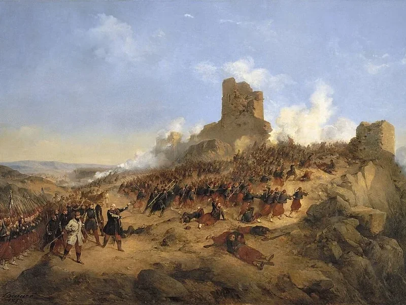 1818-Jean-Adolphe Beaucé - Assalto e conquista di Laghouat, 2 dicembre 1852